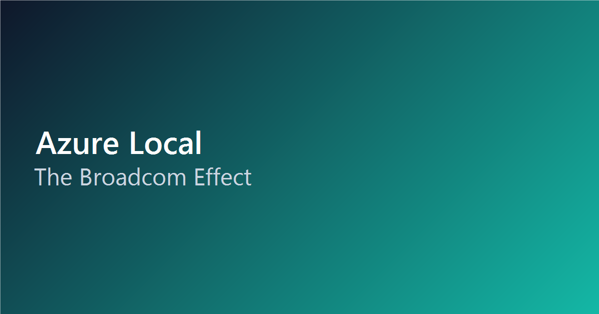 The Broadcom Effect: Why VMware Customers Are Rethinking Infrastructure